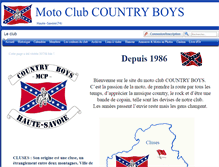 Tablet Screenshot of country-boys.fr